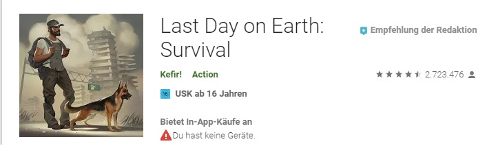 Anleitung: Überleben bei "Last Day on Earth"